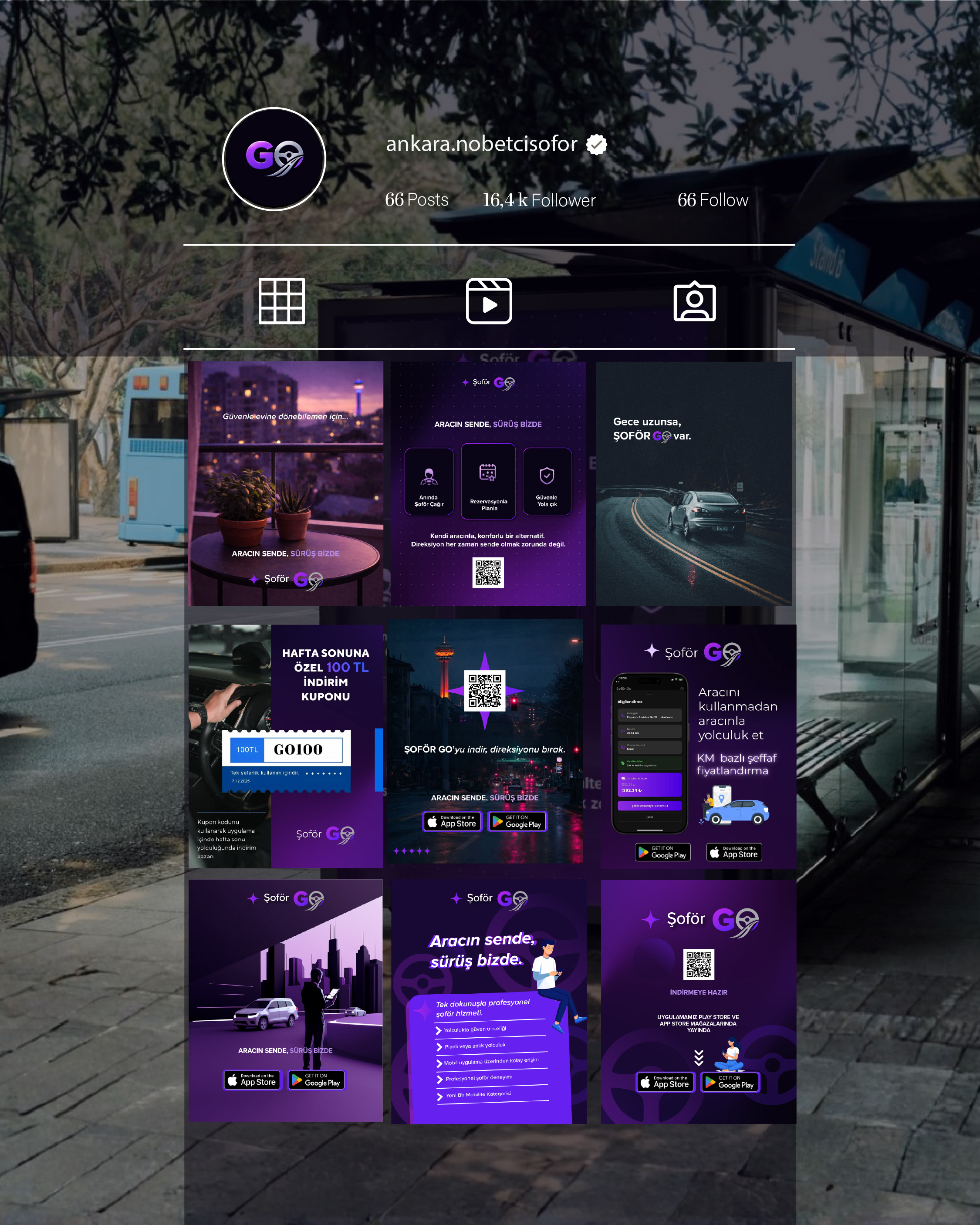 Şoför Go marka kimliği ve logo tasarımı — Beraanur Şahin